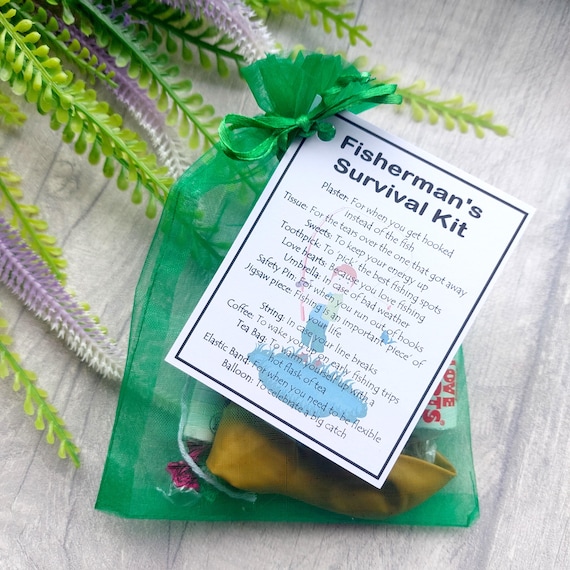 Fisherman's Survival Kit Novelty Gift - Fishing Gift, Gift for Fisherman, Fisherman Present, Secret Santa Gift for Fisherman