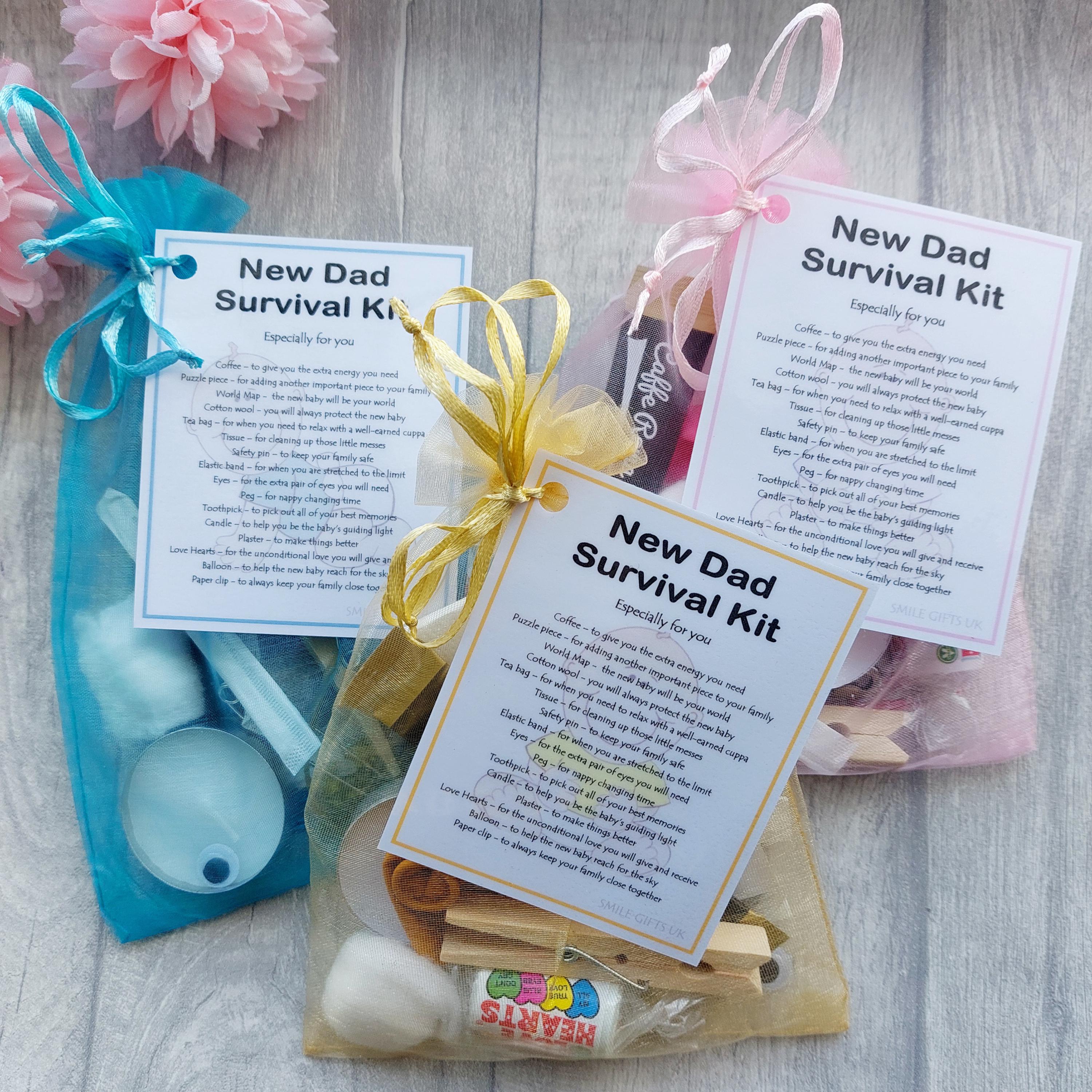 Gift Basket Daddy Survival Kit Items Survival Kit Funny Gifts For