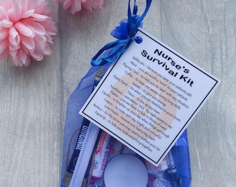 Nurse's Survival Kit Novelty Gift - New Job Gift - Student Nurse - Secret Santa