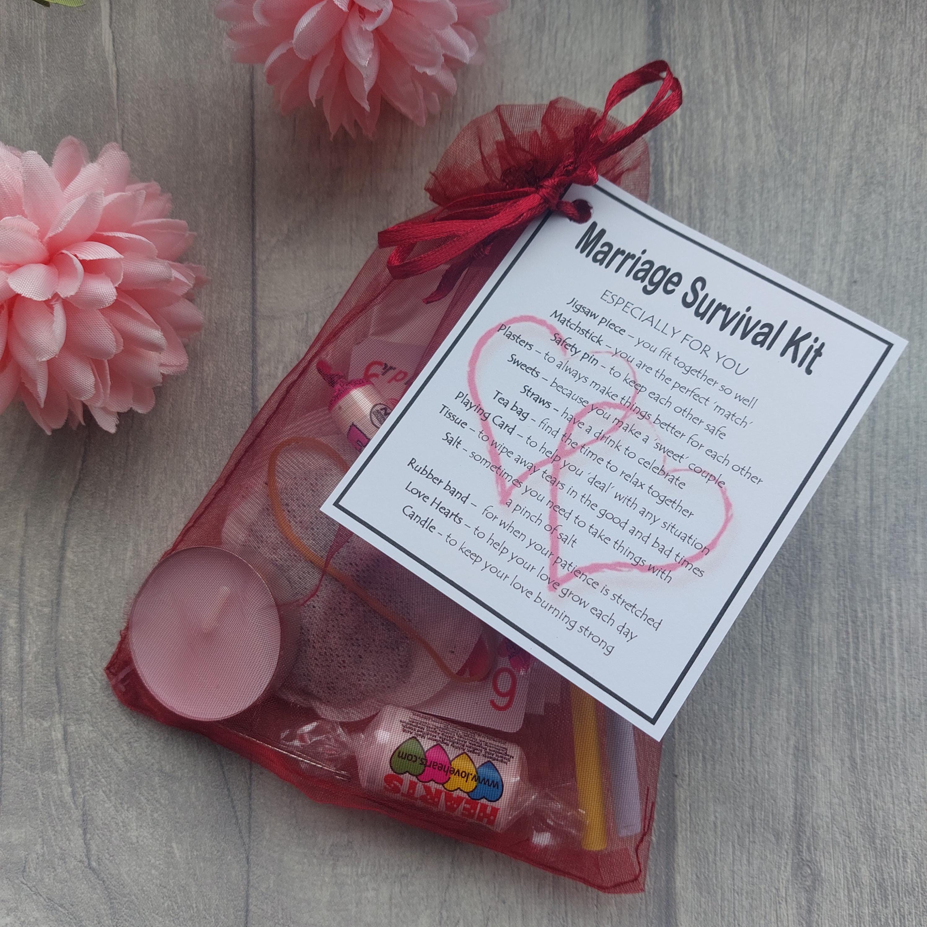 Marriage Survival Kit Novelty Gift Marriage Survival Kit Novelty Gift