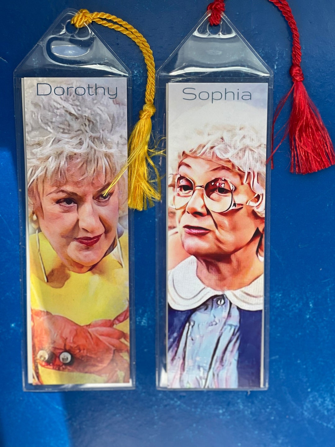 Golden Girls Bookmarks Set, Golden Girls, Bookmarks, Bea Arthur, Betty
