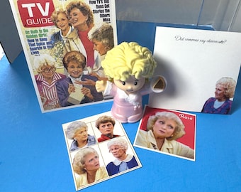 Golden Girls Gift Set, Betty White, The Golden Girls Set, Golden Girls Fan Gift, Rose Nyland