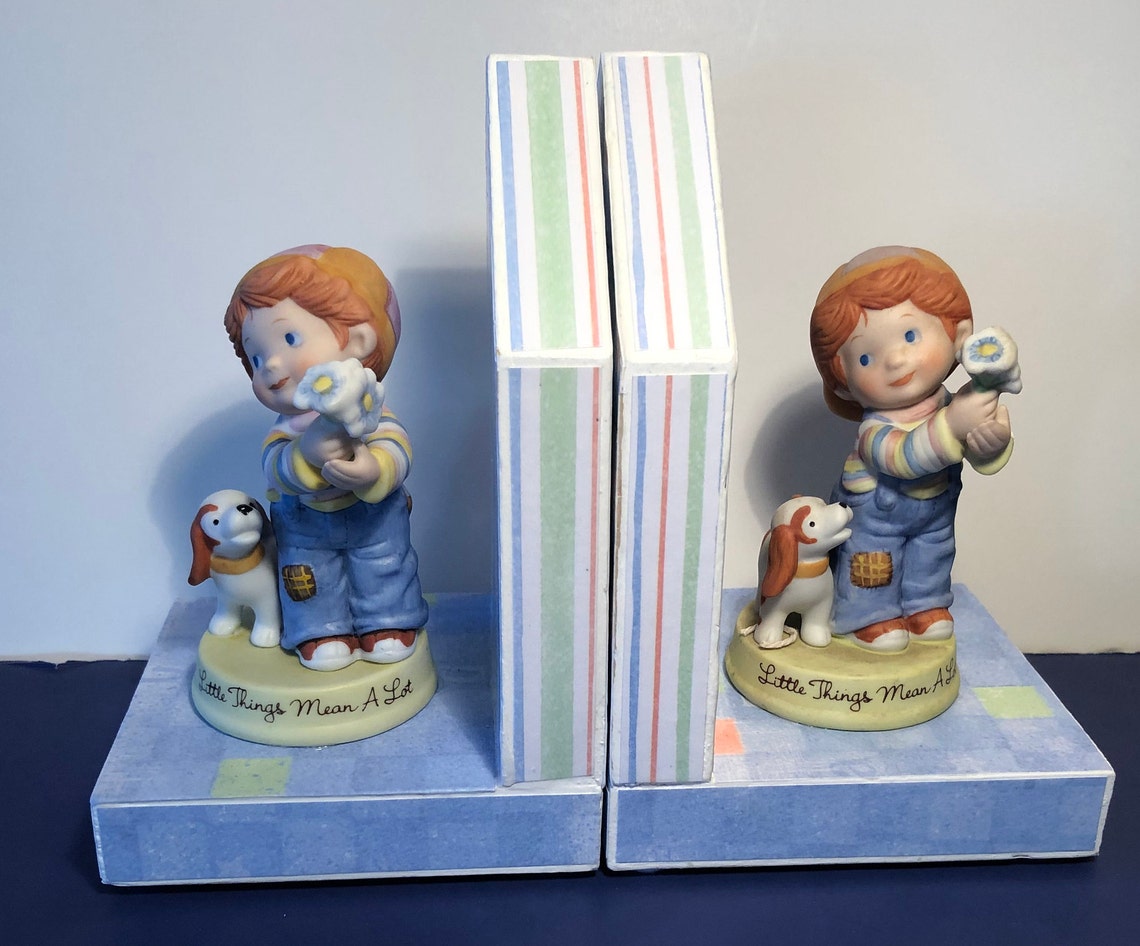Bookends HandCrafted Baby Bookends Baby Shower Gift New Etsy
