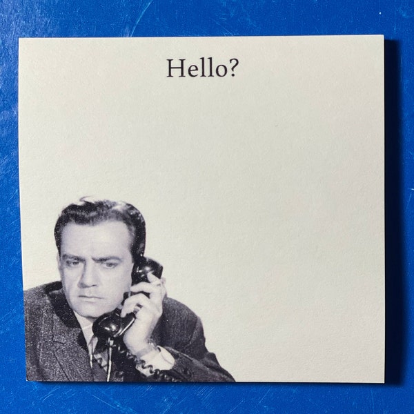 Perry Mason Post-It Note Set, Raymond Burr, Barbara Hale, William Hopper, Hello Beautiful, Perry Mason Fan Gift, Holiday Stocking Stuffer