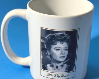 Gunsmoke Mug, Miss Kitty Mug,  Amanda Blake, Miss Kitty,