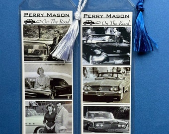 Perry Mason Bookmark Set, Raymond Burr, Classic Cars, Barbara Hale, 1960's Cars, Cars of the 1950s, T-Bird