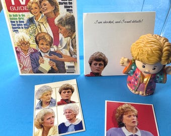 Golden Girls Gift Set, Betty White, The Golden Girls Set, Golden Girls Fan Gift, Rose Nyland