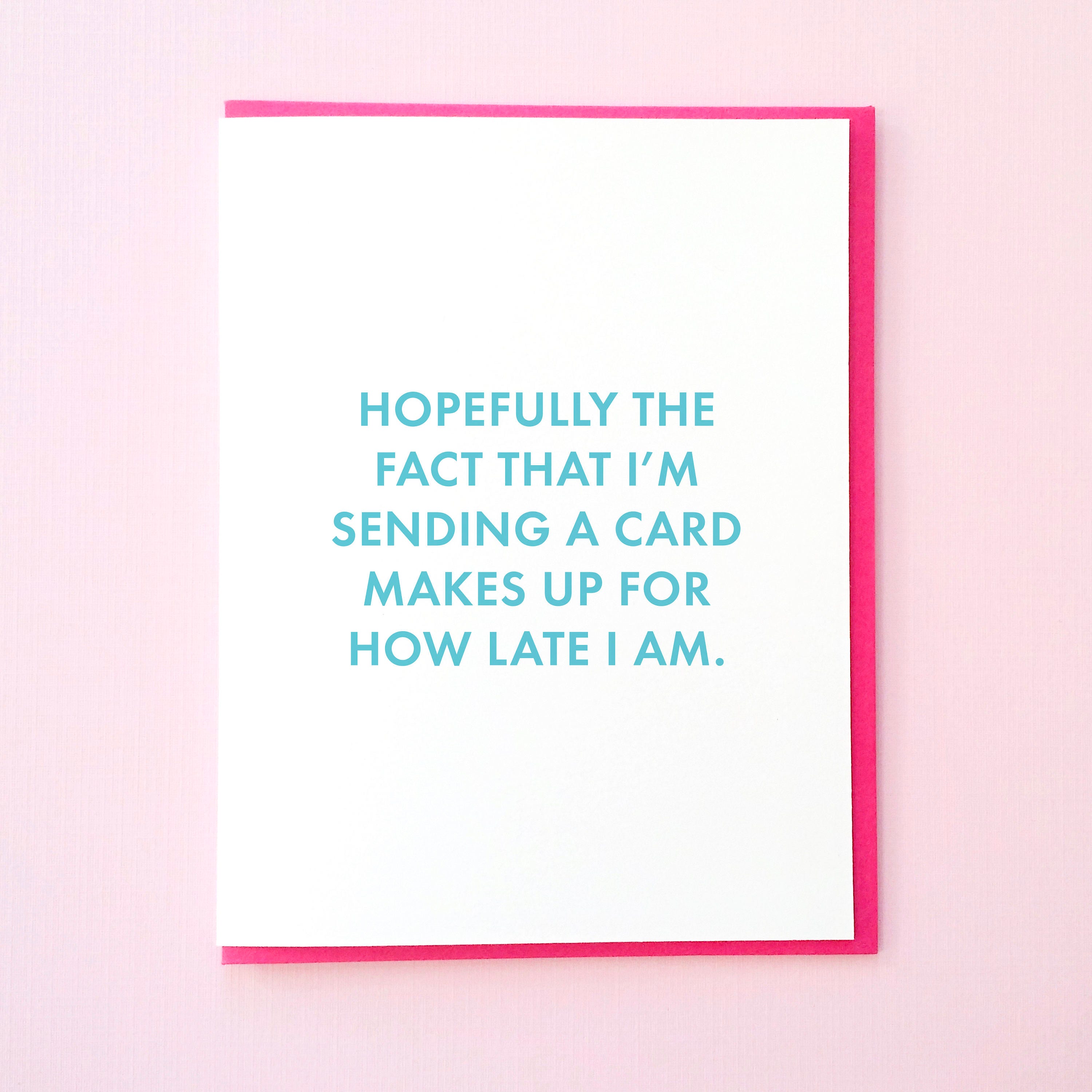 Belated Happy Anniversary Funny Rude Love /& Anniversary Card