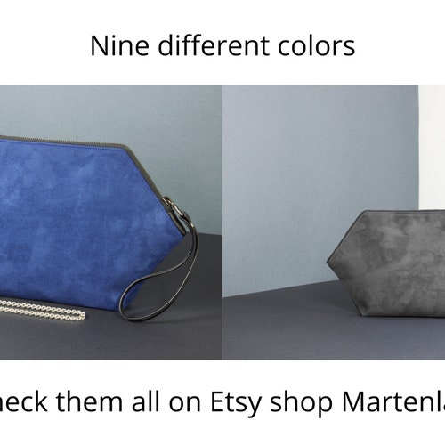 Minimalist shops purse: wristlet clutch, yellow handbag purse, handmade bag