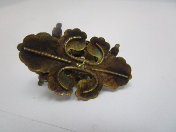 Qing Dynasty Kingfisher Feather Hair Pin Antique … - image 5