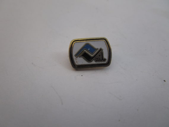 Vtg Enameled AIL Pinback