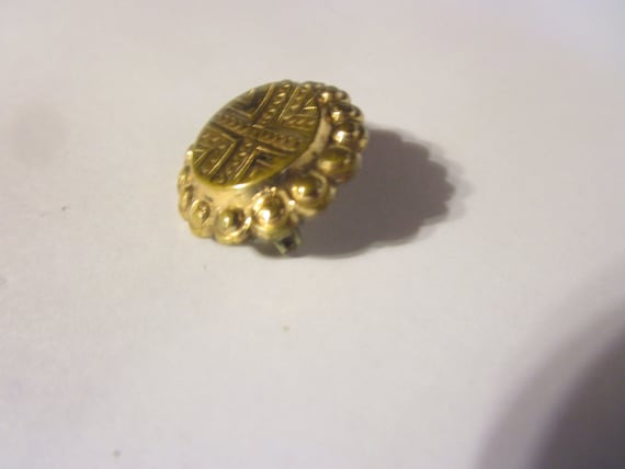 19th C Antique Edwardian Fancy Engraved Gold Fill… - image 2