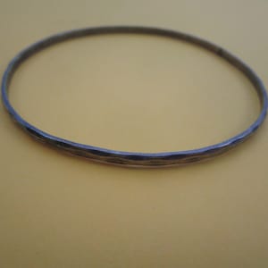 Antique Mexico Sterling Silver Bangle Bracelet