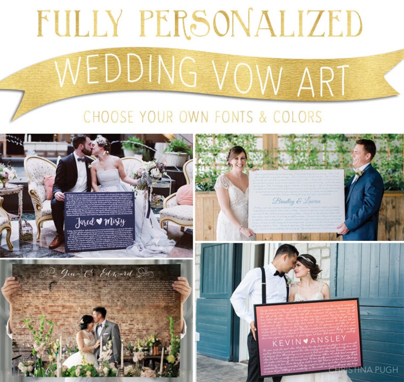 How To Write Your Own Wedding Vows Wedding Vow Art Wedding