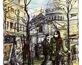 Montmartre, place du Tertre