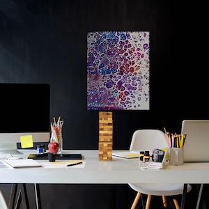 Original Abstract Fluid Art Painting on Canvas Wall Art Colorful Wall Decor