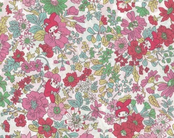 Liberty Japan x Mymelody | Tana Lawn | Emily Song| Red 2025