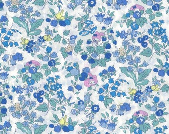 Liberty Japan x Mymelody | Tana Lawn | Nancy's Orchard | Blue 2025
