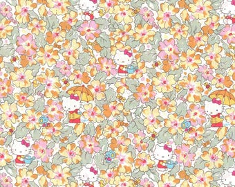 Liberty Japan x Hello Kitty | Tana Lawn | Primrose | Yellow