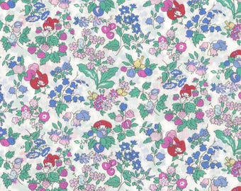 Liberty Japan x Mymelody | Tana Lawn | Nancy's Orchard | Blue & Green 2025