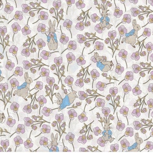 Liberty X Peter Rabbit / Tana Lawn / Ros Rabbit / Lilac