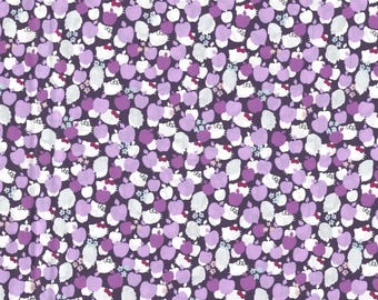 Liberty Japan x Hello Kitty | Tana Lawn | Apple Tree | Purple 2024
