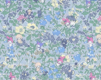 Liberty Japan x Mymelody | Tana Lawn | Melody's Party | Blue 2025
