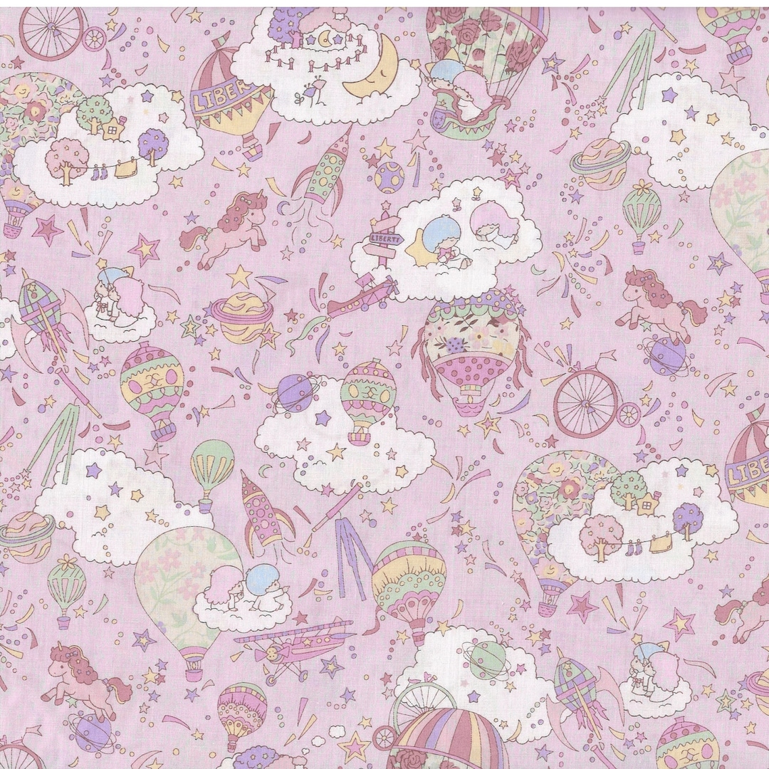 Liberty Japan X Little Twin Stars | Tana Lawn | Sky High