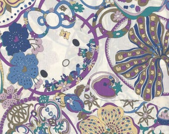 Liberty Japan x Hello Kitty | Tana Lawn | Wonderland | Purple