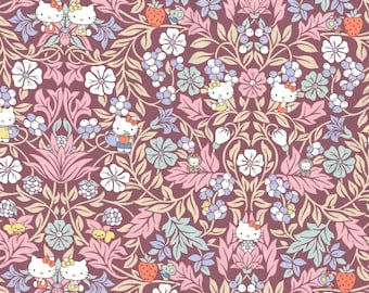 Liberty Japan x Hello Kitty | Tana Lawn | Orchard Friends | Red