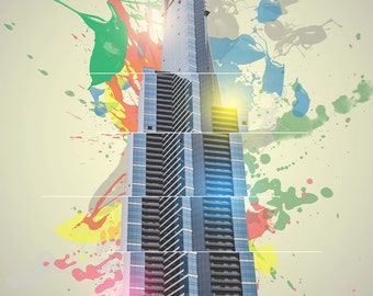 Landmark Series - Eureka Tower (Abstract)