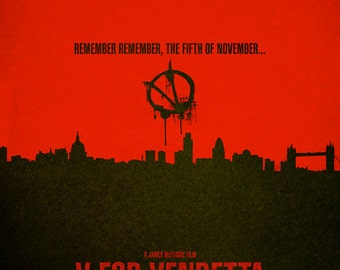 V for Vendetta - Movie Poster