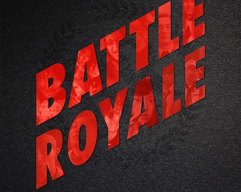 Battle Royale - Movie Poster