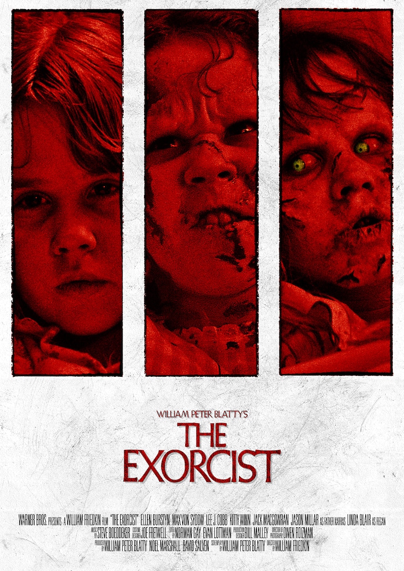 The Exorcist Movie Poster THREE image 1