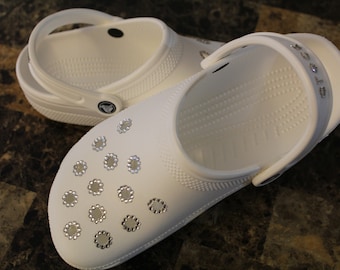 wedding crocs etsy