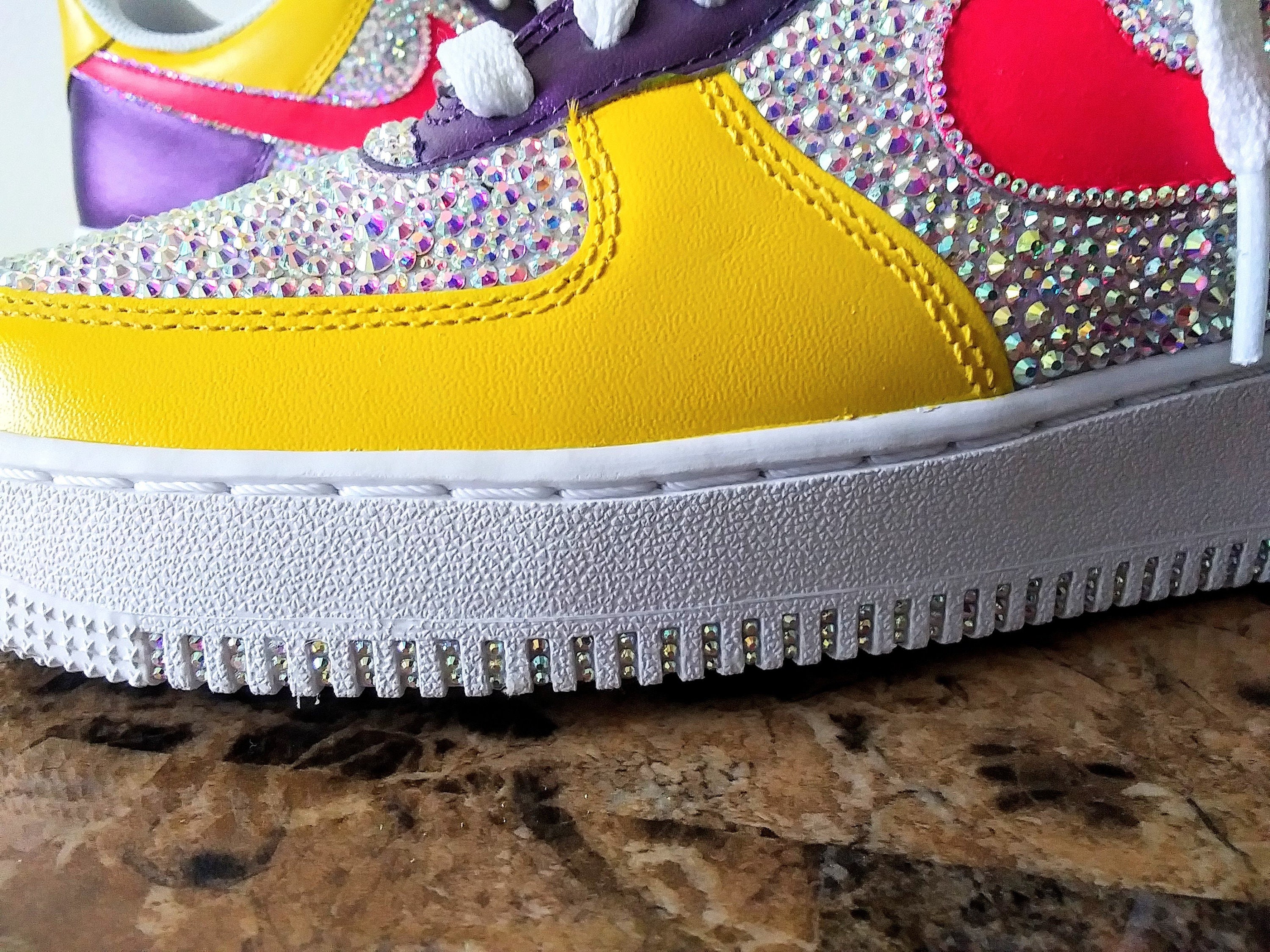 colored nike af1