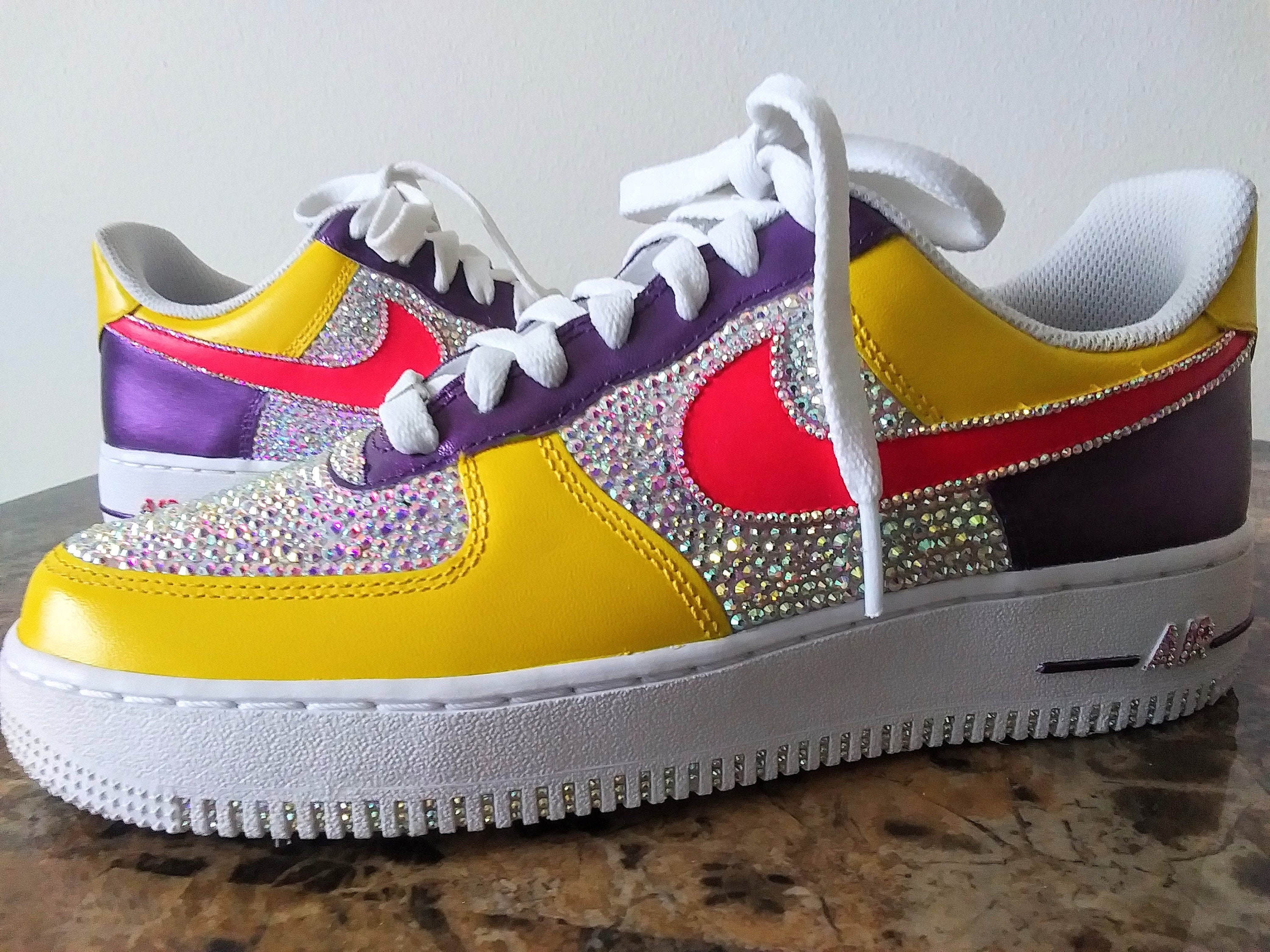 colored nike af1