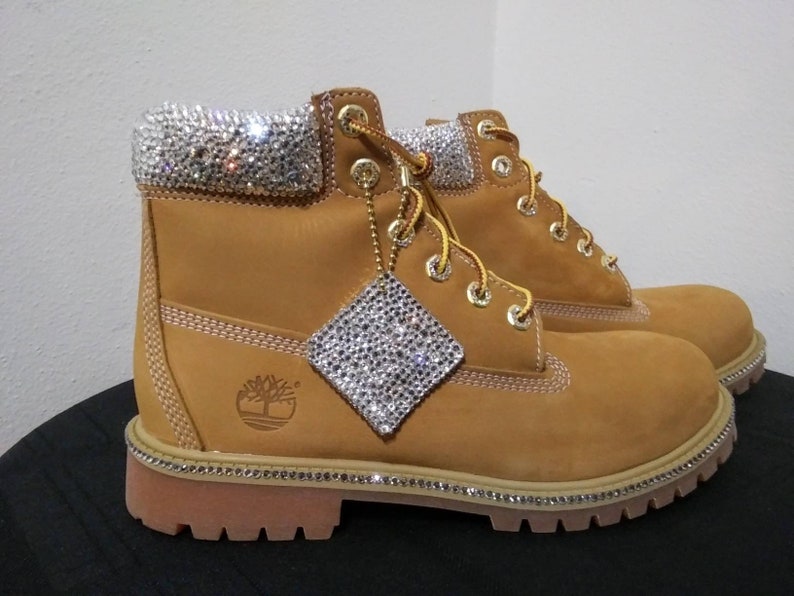 Bling Timberland Boot Featuring Austrian Crystals - Finland