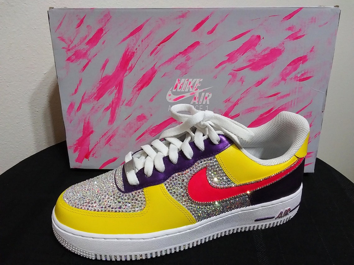 colored nike af1