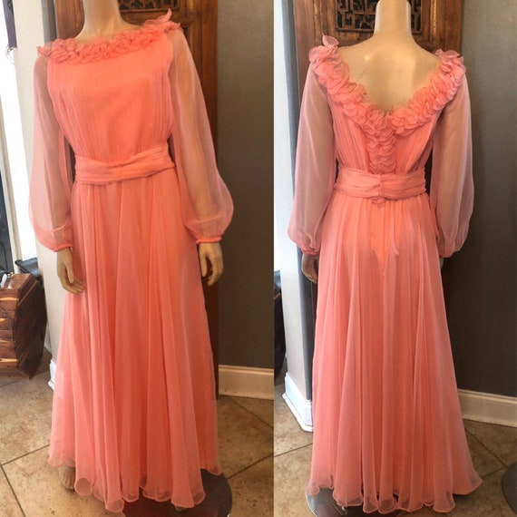 70s ball gown