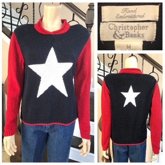 Cool Vintage Star Sweater in Double 
