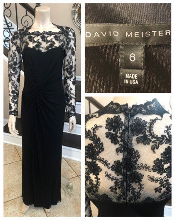 Gorgeous Vintage 20s Style Formal by David Meiste… - image 2