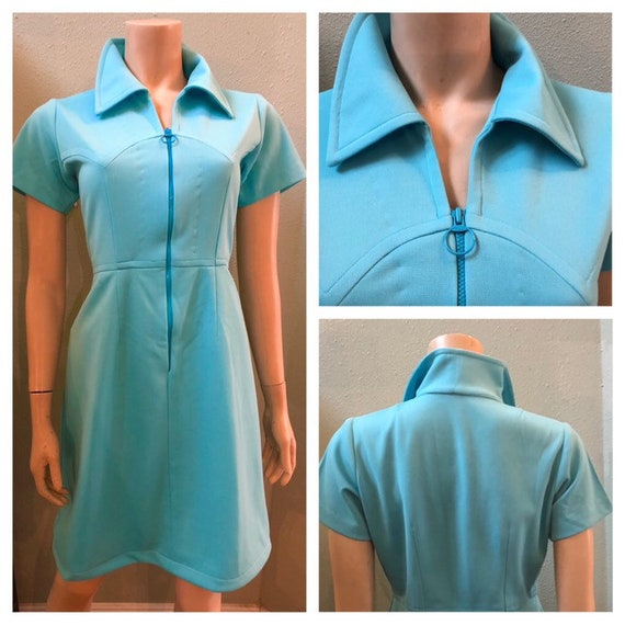turquoise western dress