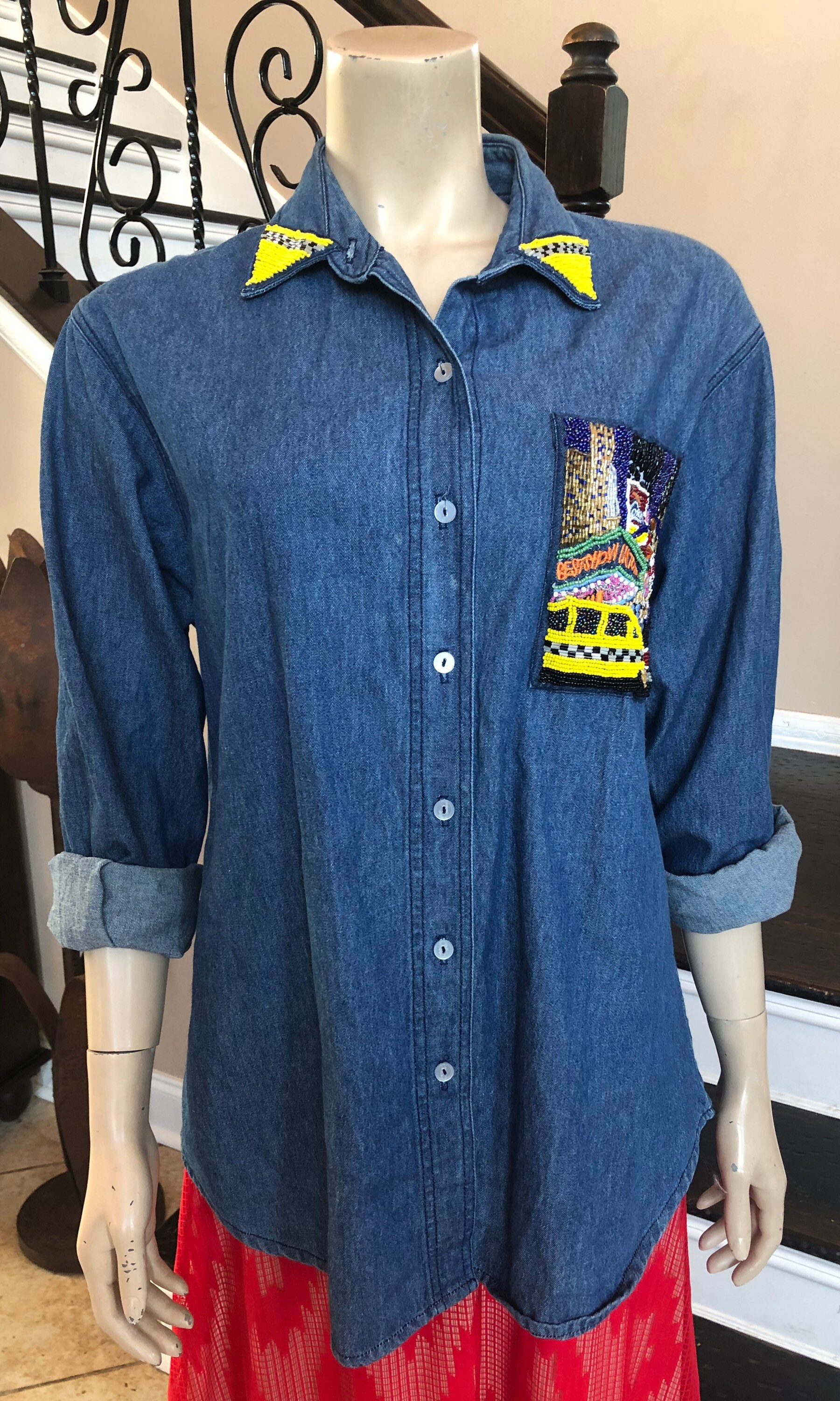 さらに100円引き◆CODEGRAPHY◆City Boy Washed Denim Shirt VINTAGE IVY - Japanese Denim 7oz – Kamakura Shirts Global