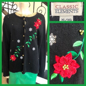 Christmas Cardigan - Etsy