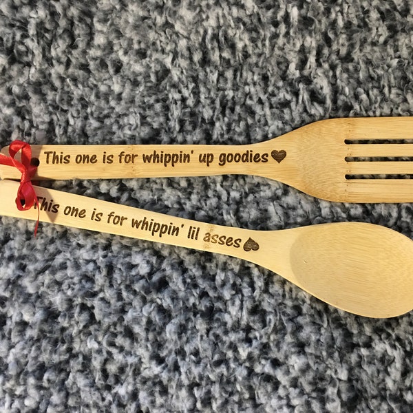 Wooden Spoons With Sayings Etsy
