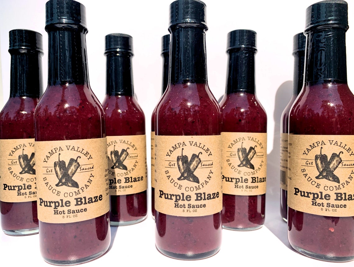 Sauce piquante aux myrtilles et habanero Etsy France