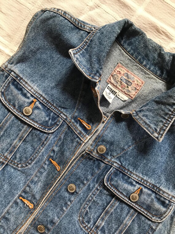 PS Gitano Denim Button Up Vest - image 8