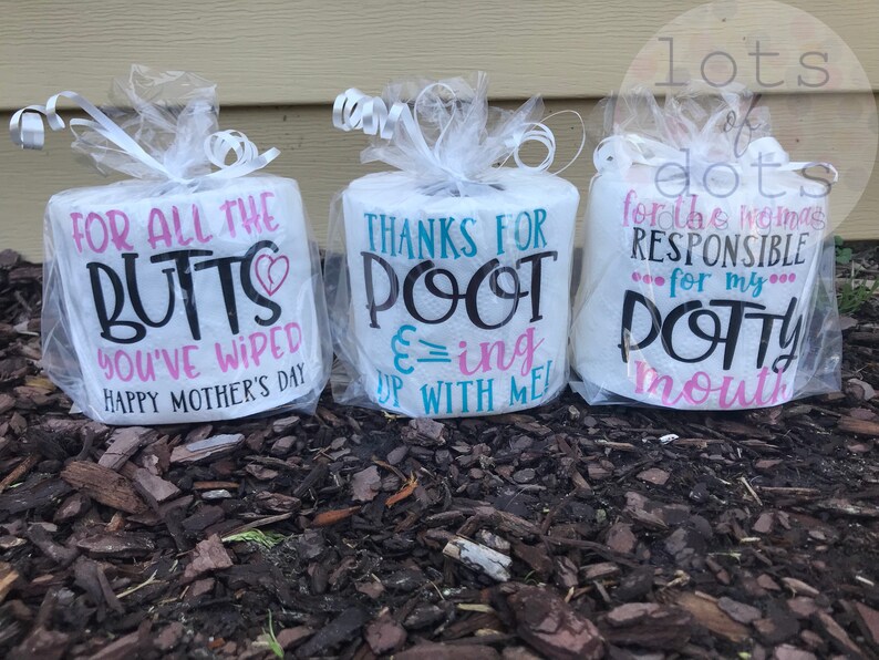 Mother's Day Toilet Paper Gag gift Present Mother's Etsy