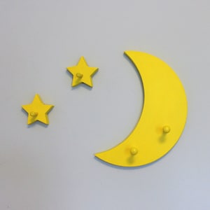 Moon and Stars Coat hook
